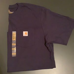 Carhartt men’s short sleeve tee original fit men’s large NWT navy